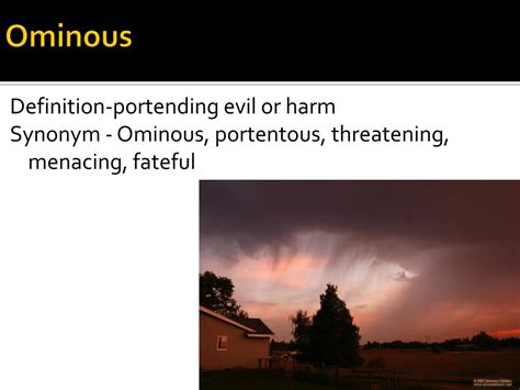 OMINOUS Definition & Meaning .